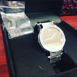 Movado Sapphire Mirror Watch